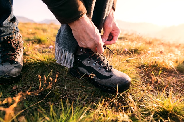 hiking shoes